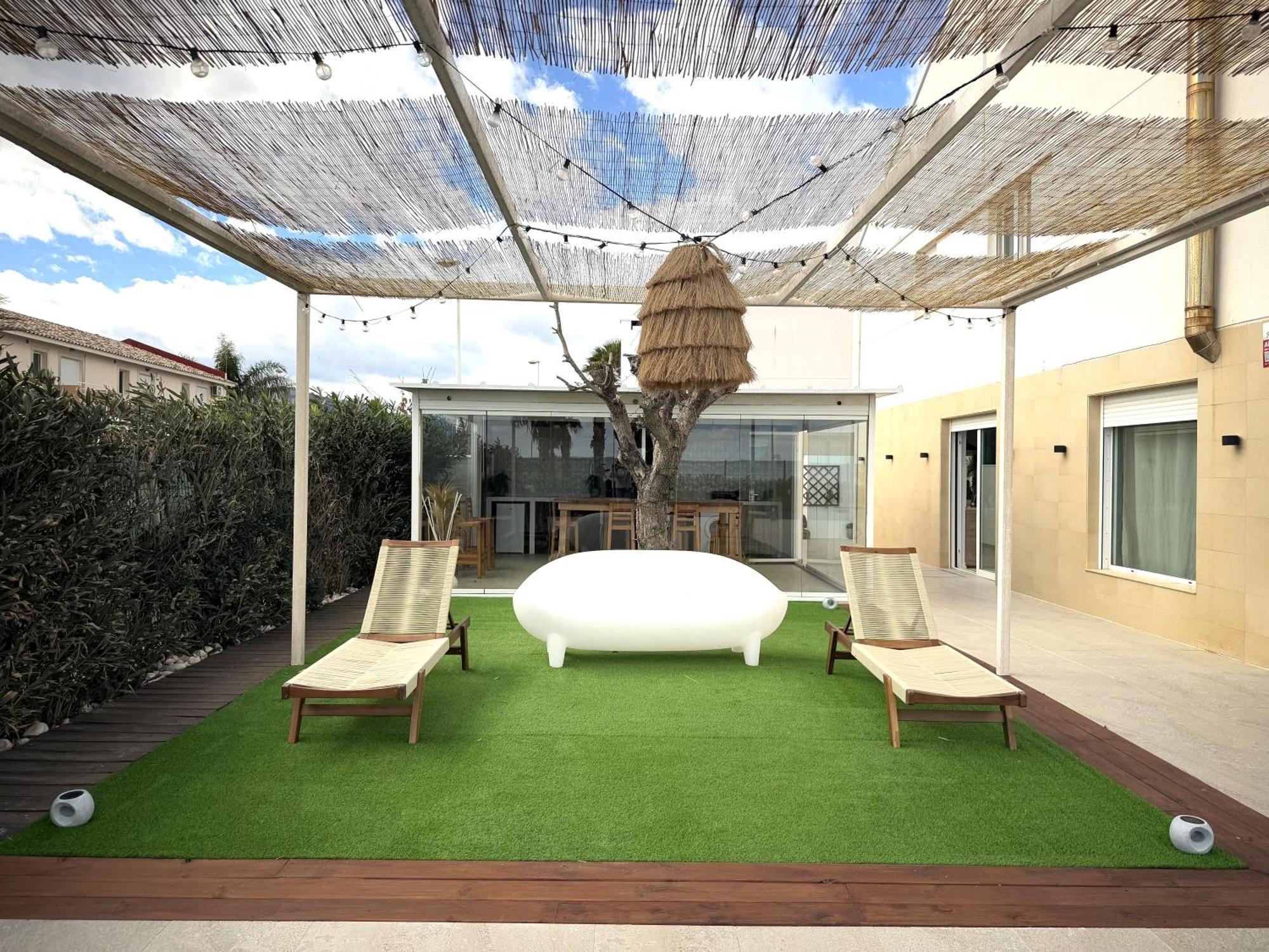 Villa Casa Del Mar, Piscina Privada Frente Al Mar Cullera Esterno foto