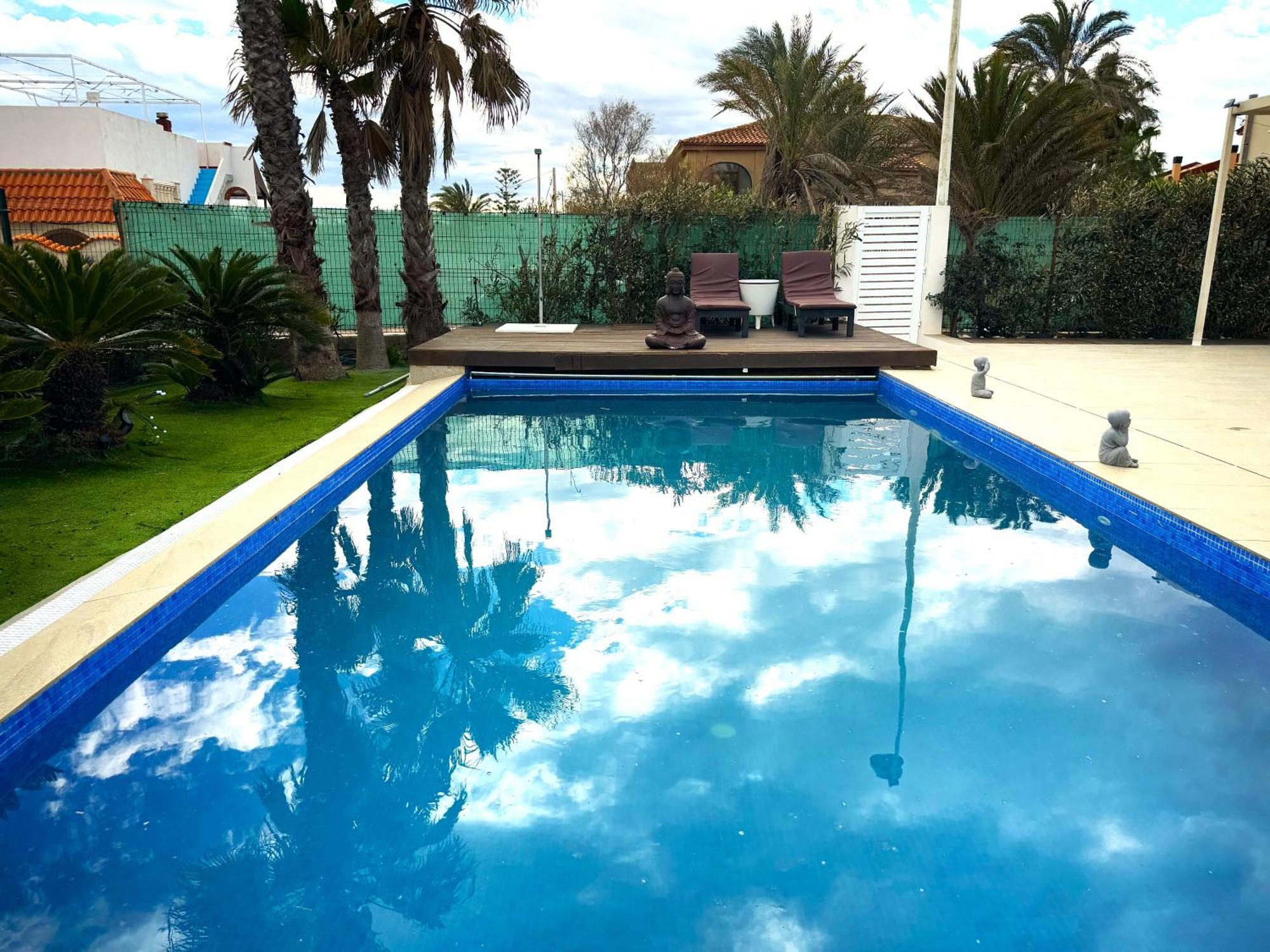 Villa Casa Del Mar, Piscina Privada Frente Al Mar Cullera Esterno foto