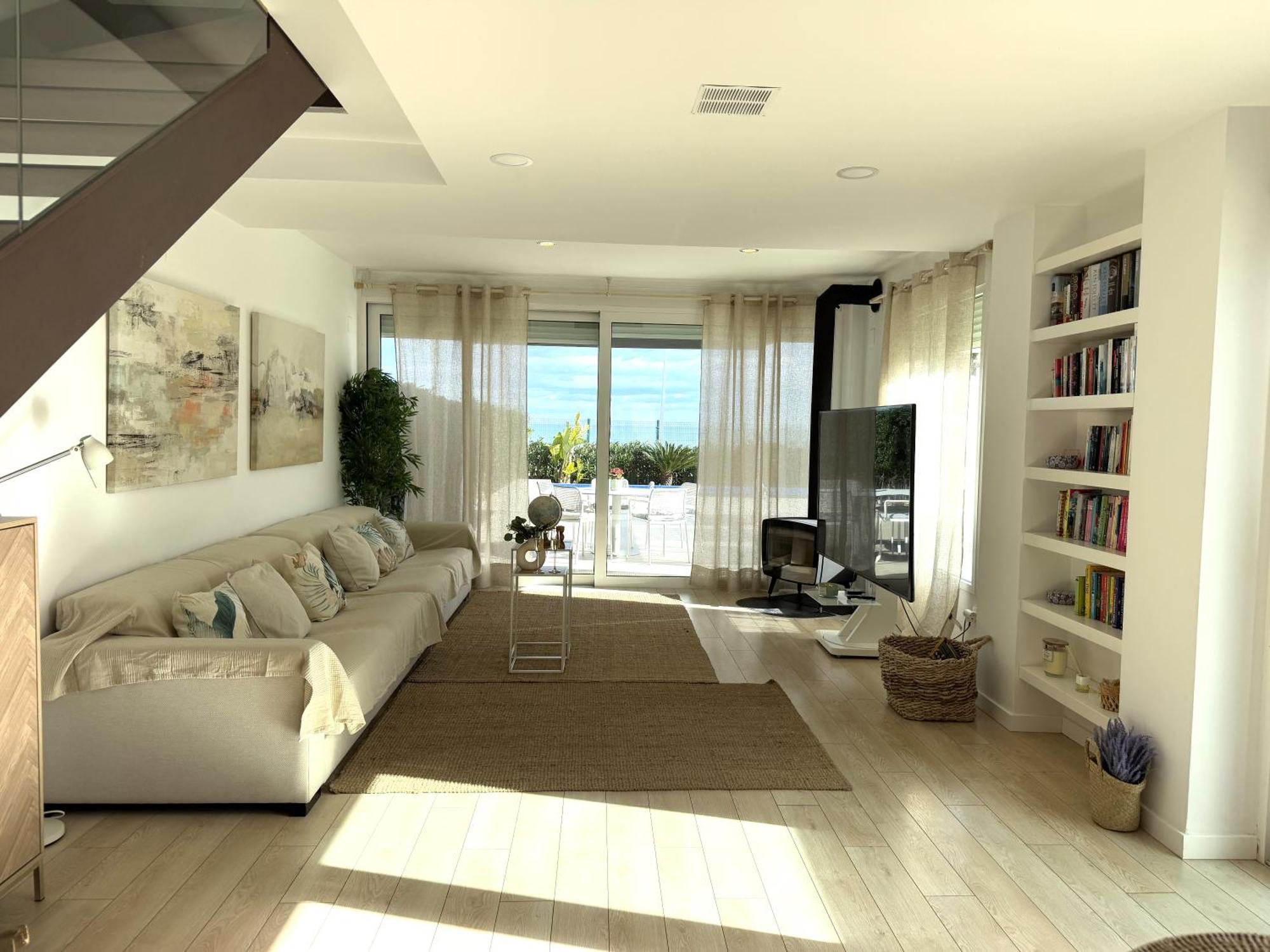 Villa Casa Del Mar, Piscina Privada Frente Al Mar Cullera Esterno foto